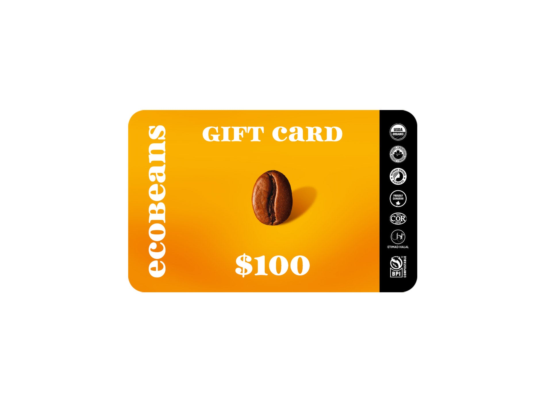 ecoBeans Gift Card – ecoBeans coffee