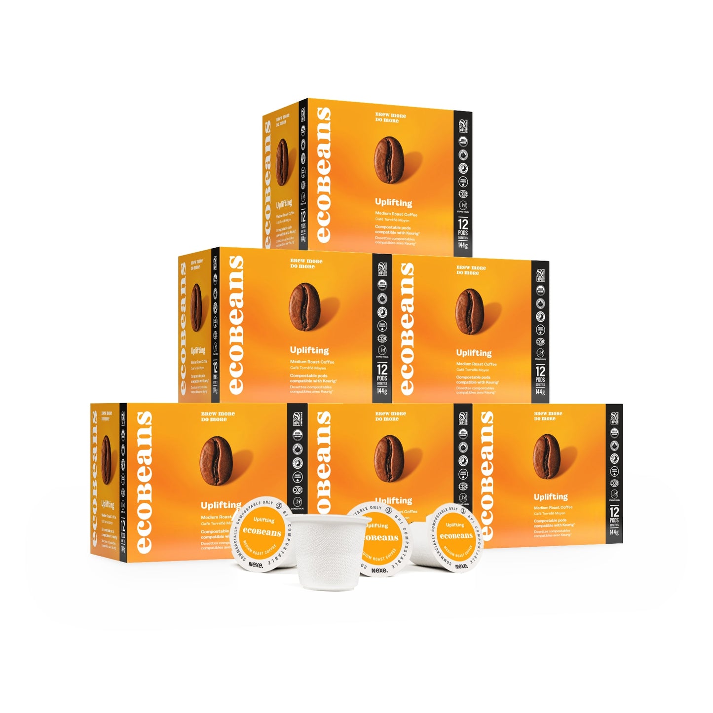 
                  
                    Uplifting Medium Roast (6 Boxes, 72 Pods)
                  
                